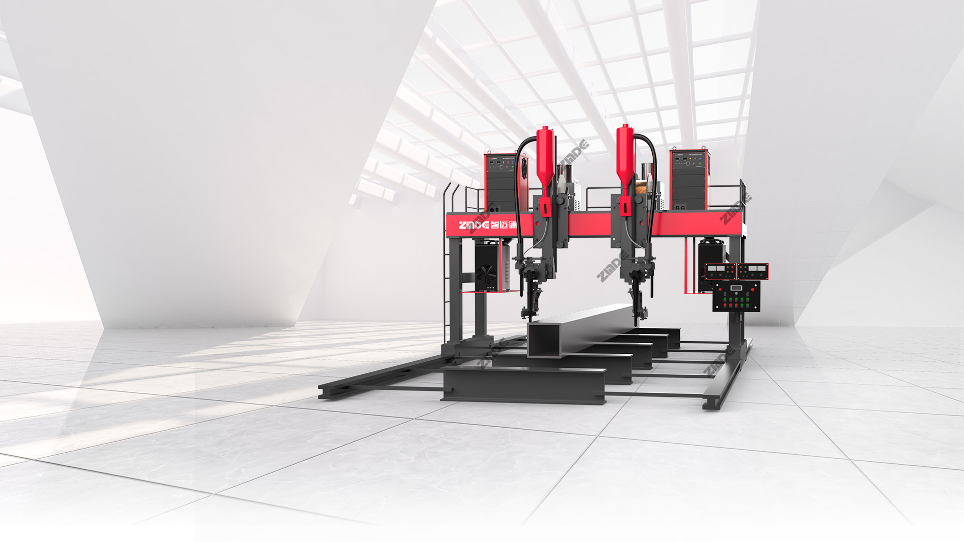 裝配式箱型梁打底蓋面機(jī)