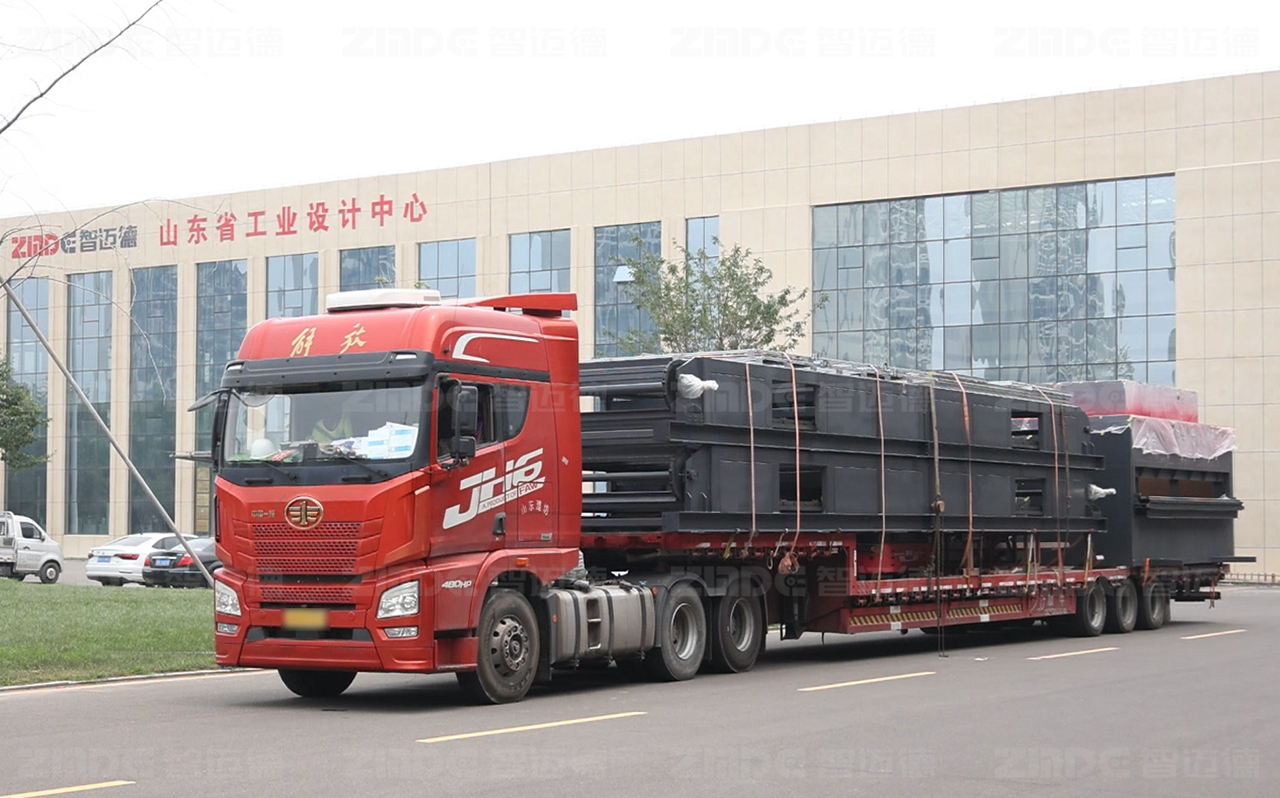 裝車發(fā)貨，智邁德雅涂輥道式噴涂生產(chǎn)線助力客戶智能化生產(chǎn)