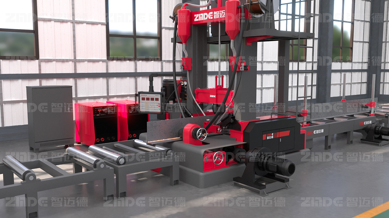 告別繁瑣工序，這款組焊矯一體機讓鋼結(jié)構(gòu)加工省心又增效！