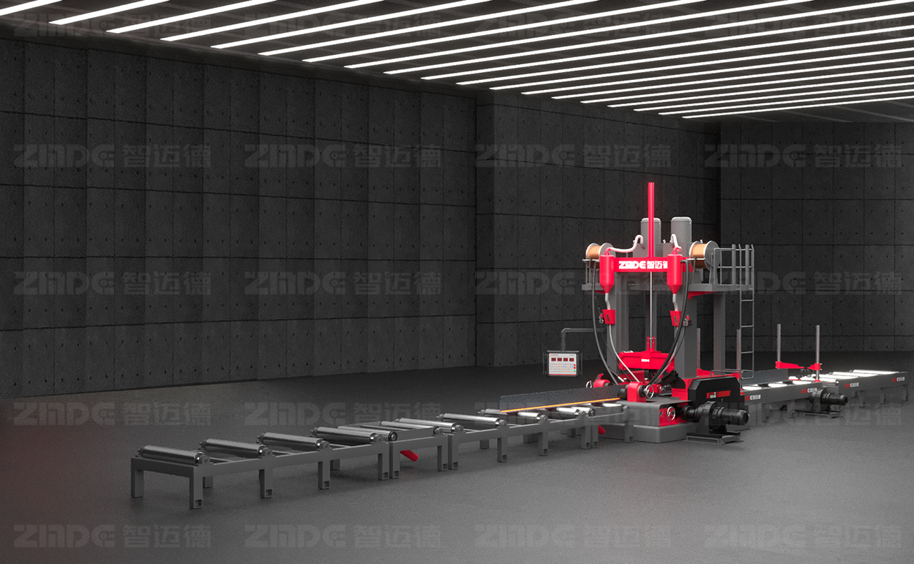 破局工序壁壘，組焊矯一體機(jī)賦能鋼結(jié)構(gòu)智造升級